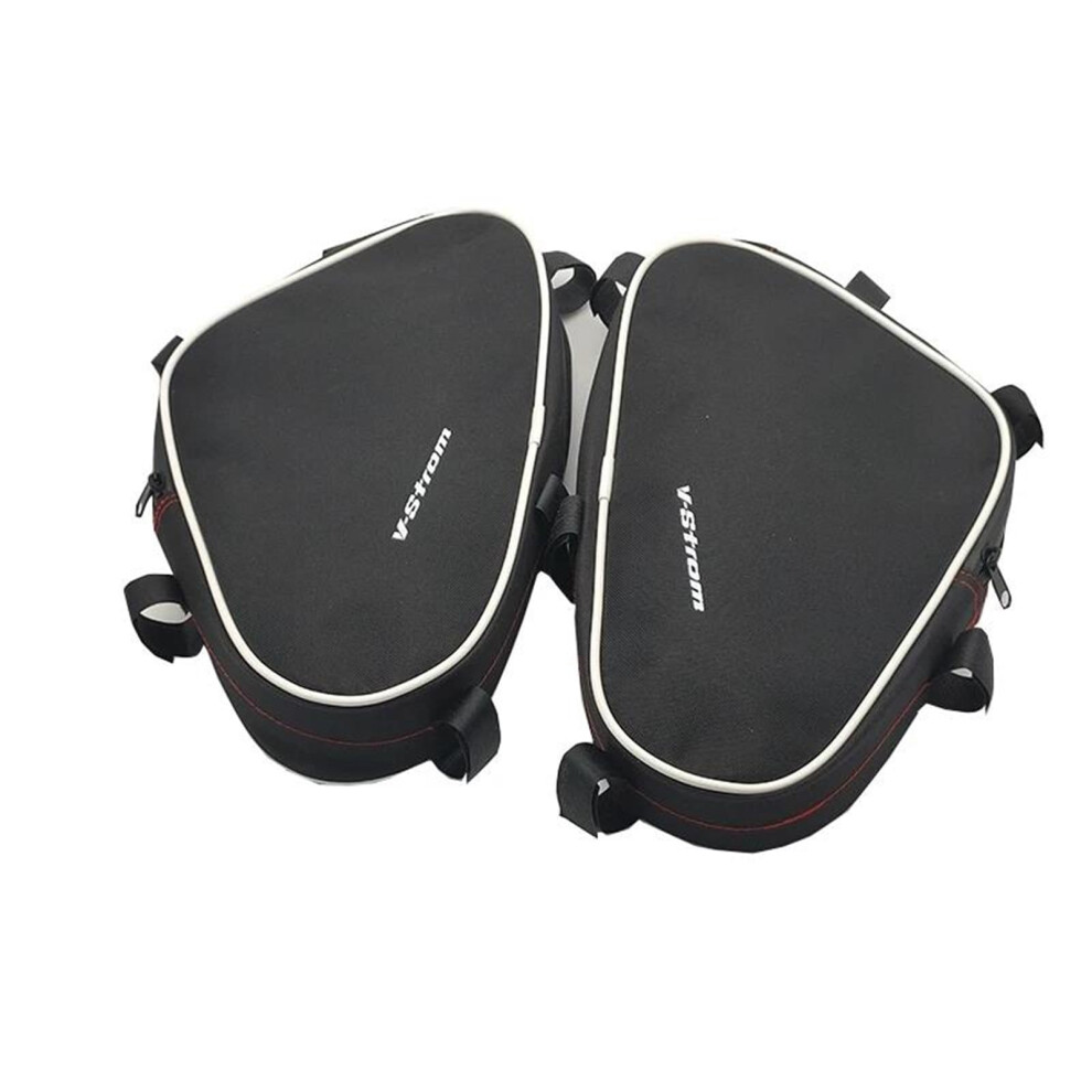 Saddlebag Motorcycle Toolbox Frame Crash Bar Bag For Suzuki V-Strom 650 Dl650 V-Strom 650 Storage Tool Pouch 9393856583690