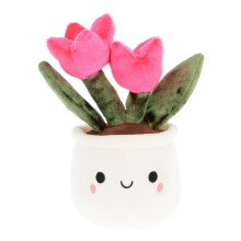 Tulip12cm Plant & Flower Bobballs Soft Plush Toy