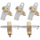 Rabbit Drinking Tools Kupfer Trinkversorgung Silber 5er Pack 9