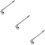 Support De Pour Douche En Verre 8-12 Mm, Barre Fixe Sans 9