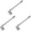 Support De Pour Douche En Verre 8-12 Mm, Barre Fixe Sans 2