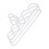 Durable White Coat Hangers Set Non-Slip & Notched 3 Pieces 1