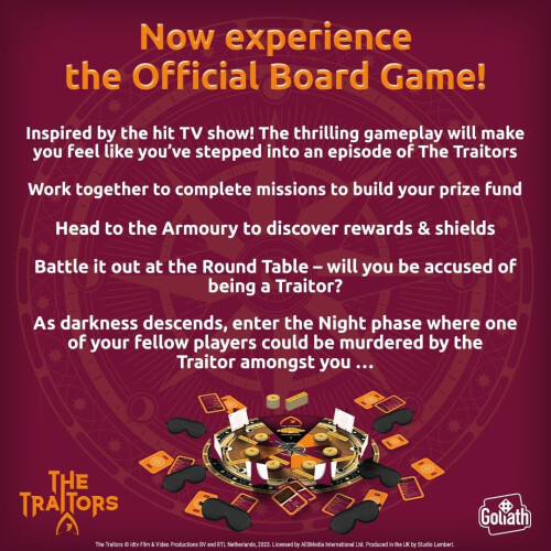 The Traitors - Official Board Game- Expansion Pack 1