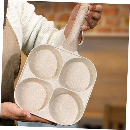 Egg Burger Pan Nonstick Egg Frying Pan Omelette Maker Breakfast Skillet 2
