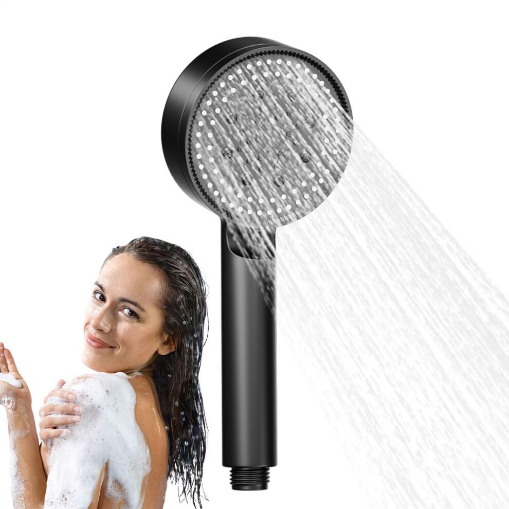 Pressure Boosting Shower Head, Rain And Handheld Showerheads, 5-Mode Adjustable, Water-Saving Spray, Bathtub And Pets 9084446582109