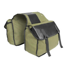 Motorcycle Saddlebag NSS Compatibility Forza X-ADV 750 Back Seat Luggage Green Crash Bar Bags