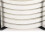 6PCS Ceramic Insulation Pads for Cups, 10.3cm White Textured Grain 8