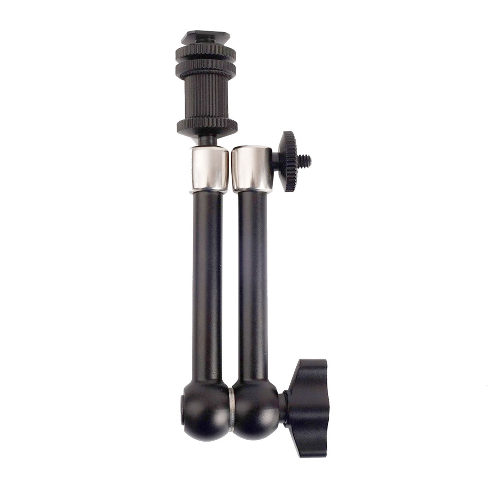 11" Aluminum Articulating Camera Mount Arm For Photography Silver 8711354271009