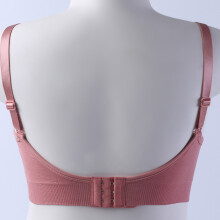 4PCS Black Soft Breathable Wireless Nursing Bras M