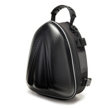 Motorbike Saddle Bags Carbon Fiber Waterproof Tail Bag For Rear Backseat Pack Motorcycle Tool Bag