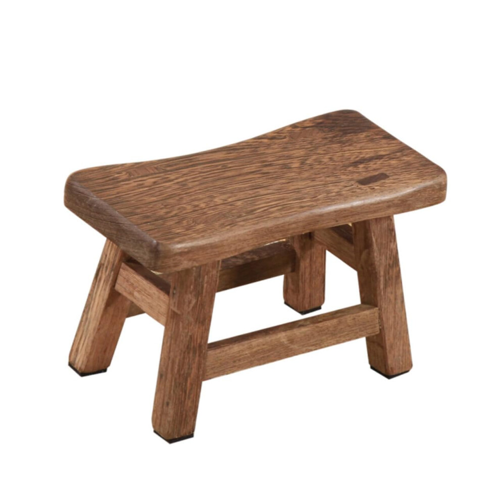 Compact Wooden Footstool For Kids Stable Step Stool For Shoe Changing And Bathing Home And Kindergarten Use-image-OPC-PMDWSNT-NEW