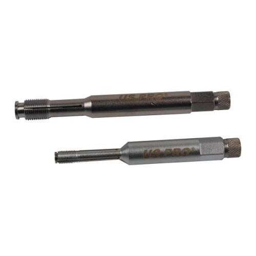 us pro US PRO Tools Reverse Action Spark glow Plug Thread Chaser Set M8 - M18 5926 2
