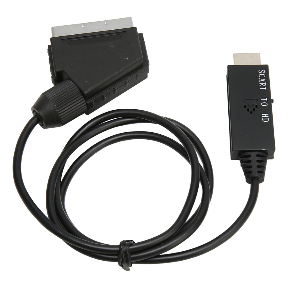 Portable Scart To Hd Multimedia Converter 1080P Resolution Support 9471354281116