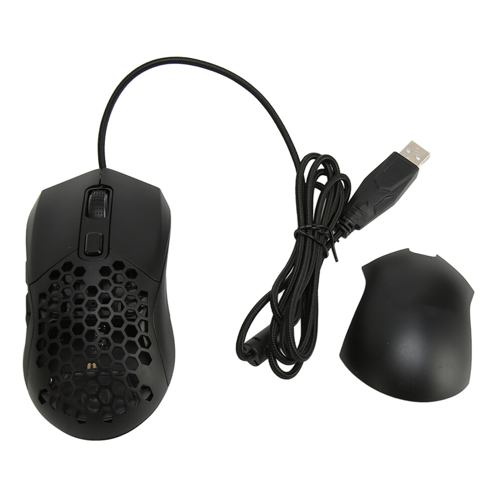 Rgb Backlight Gaming Mouse 7200 Dpi 6 Programmable Buttons Black 3381354282647