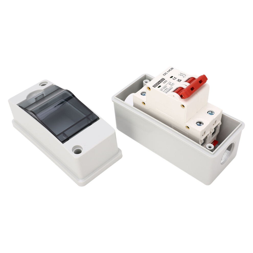 Weatherproof 2P 63A 1000V Circuit Breaker Ip65 Solar Pv Disconnect Switch 6931354283860