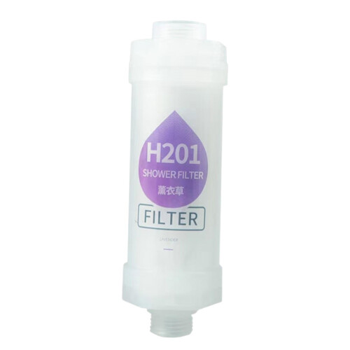 Premium Shower Head Filter Universal Fit Lavender Scent Improved Water Quality