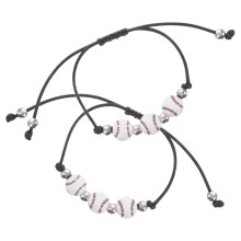 Baseball Armband Für Frauen 2 Stk 3,9x0,4x0,4 Zoll