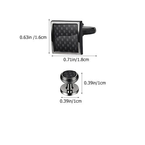 6 pièces boutons de manchette et pour , accessoires smoking 1