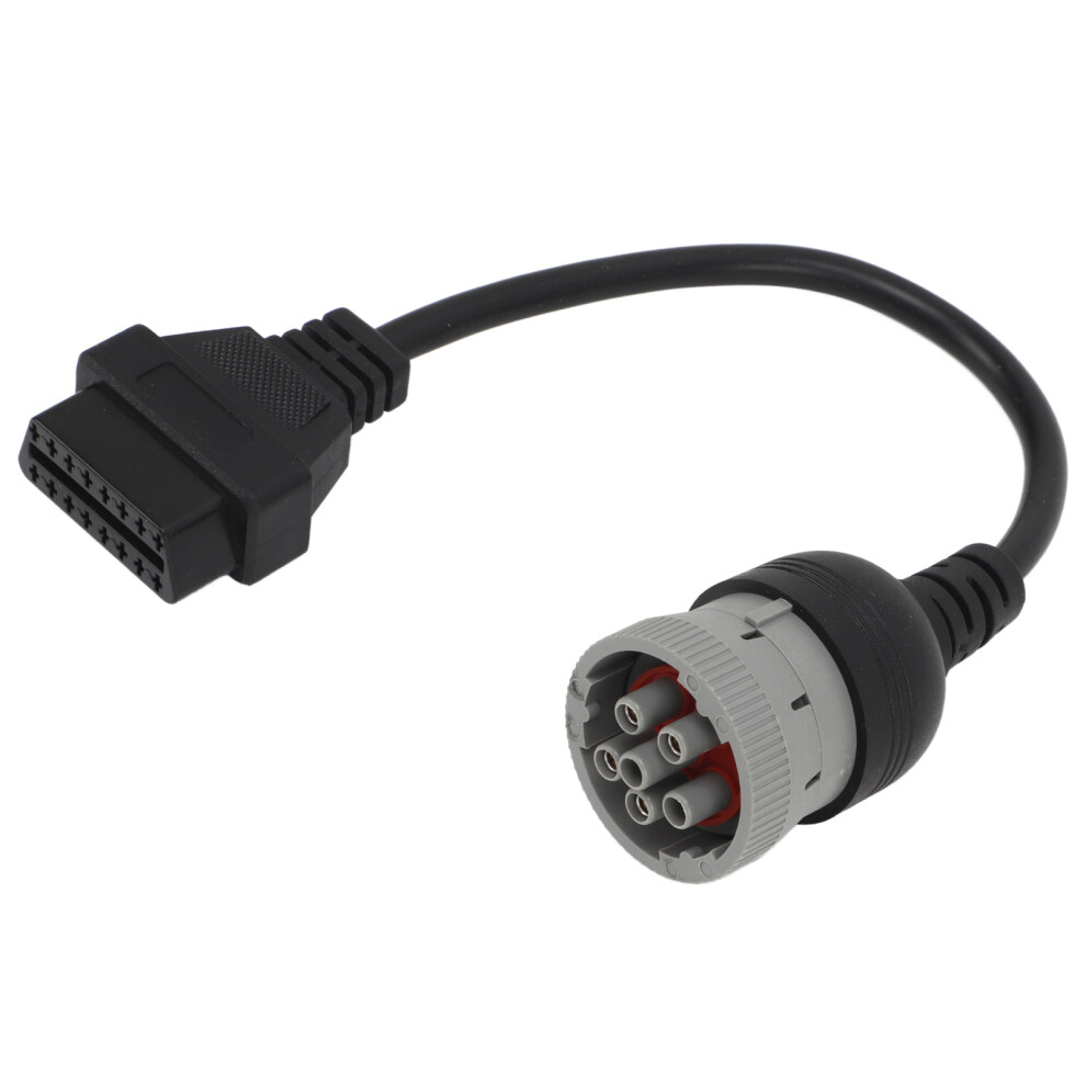 Plug-And-Play Obd2 Adapter Cable 6Pin To 16Pin For J1708 Trucks 6901354290847