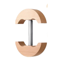 Tenditore per cappelli in legno per cappelli aderenti, fibbia girevole regolabile. Taglia unica unisex per adulti, adatto per