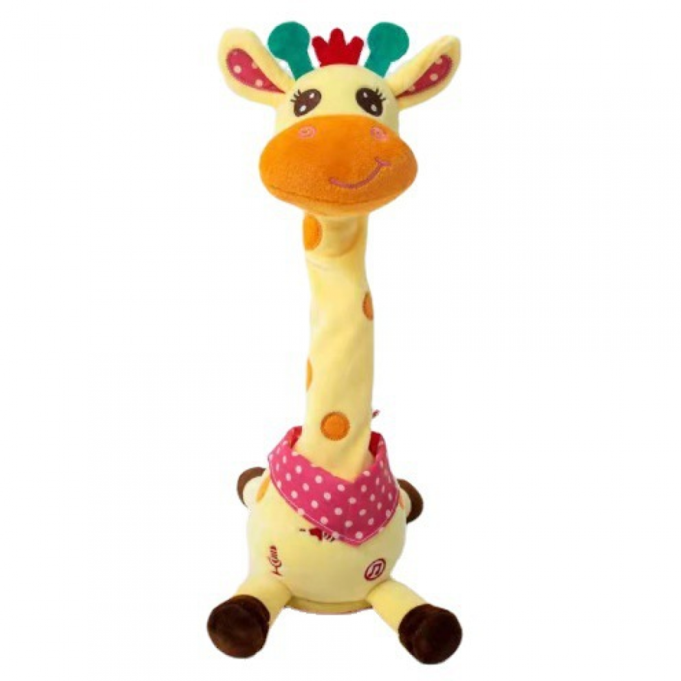 Musical Giraffe Toy - Sings Dances & Repeats What You Say Dancing Giraffe Toy Giraffe Stuffed Animal Toys 6485316517000