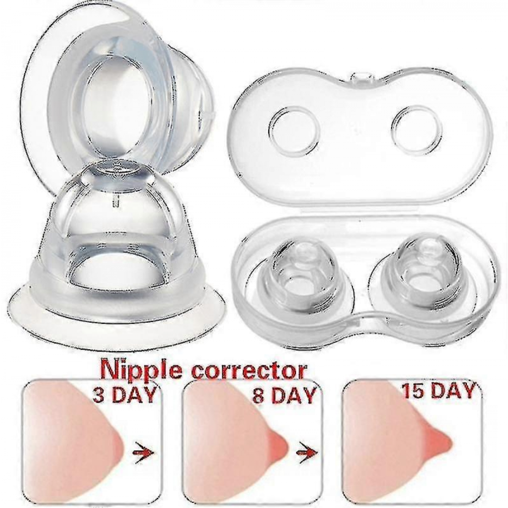 2Pcs Nipple Correction Appliance For Pregnant Women And Girls Invisible Nipples Flat Suction Nipple Corrector 6485316518625