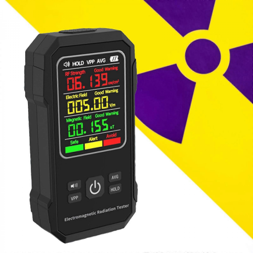 Μετρητής EMF Ανιχνευτές Ηλεκτρομαγνητικής Ακτινοβολίας Πεδίου, Φορητός Ψηφιακός Φ 1