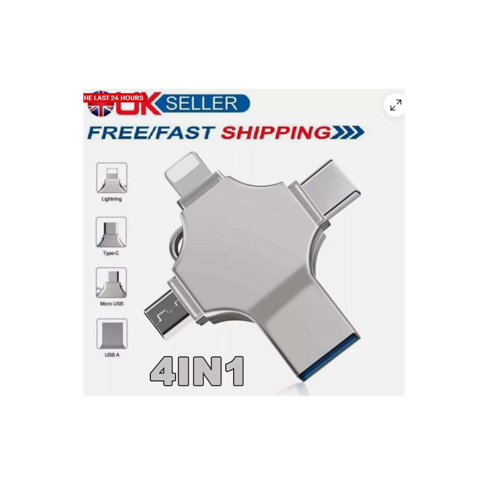 2TB 1TB 4in1 Flash Drive Photo Storage Stick OTG For iPhone Samsung Android PC-image-OPC-PMDWYB6-NEW