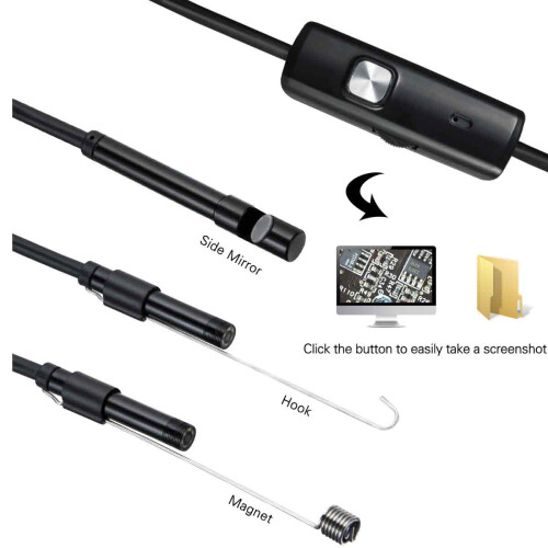 7mm2M Mobiele Telefoon Endoscoop Inspectiecamera6LED Micro HD Waterdichte Camera voor Android 1