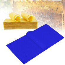 37.5x21CM Beeswax Foundation Molds 5.4mm Thick Silicone 2PCS Dark Blue