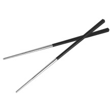 Titanium Camping Chopsticks Pair Reusable Metal Lightweight Durable Dishwasher Safe Asian Style Dining