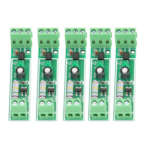 5PCS 1 Channel Optocoupler Isolation Module AC Voltage Detection PCB for PLC 1