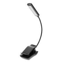 Rechargeable Music Clip Light LED Piano Lamp For Sheet Music Black Clip Reading Light Stands USB Rechargeable Eye-Care