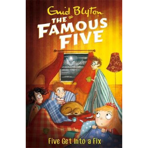 Famous Five Five Get Into A Fix by Enid Blyton Paperback Book