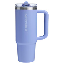 Vaso Stanley Quencher ProTour Flip con pajita y tapa a prueba de fugas, 30 oz | Pajita y asa integradas | Portavasos Compatible para Viajes | Taz