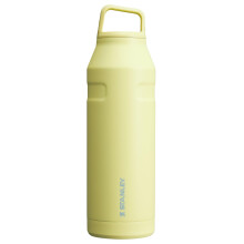 Botella de agua con tapa y transporte Stanley IceFlow de 50 oz | Tapa giratoria de boca ancha | Ligero y a prueba de fugas para viajes y deportes