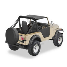Bestop 52507-01 Zwart Crush traditioneel bikinitopje voor 1976-1983 CJ-5