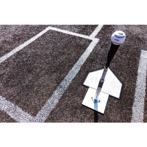 Wilson WILSON ATEC T3 Professional Batting Tee Black/Silver 23'' - 43'' Height Range 2
