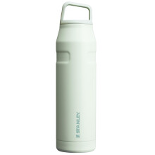 Stanley IceFlow Cap and Carry Water Bottle 36 oz | Bred mund drejel?g | Let og t?t til rejser og sport | Isoleret rustfrit st?l | BPA-fri | T?ge