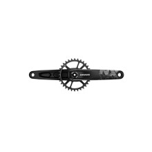 (175 MM, Black) SRAM Crank NX Eagle Dub 12S W Direct Mount 32T XSync 2 Steel Chainring