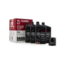 Indisches Motorrad-lwechselset fr alle flssigkeitsgekhlten Scout-Motoren mit 60 und 69 Cu In, 4 Quarts 15W-60 vollsynthetisches l, 1 lfilte
