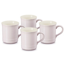 Le Creuset Stent?j S?t med 4 krus 14 oz. hver skalottel?g