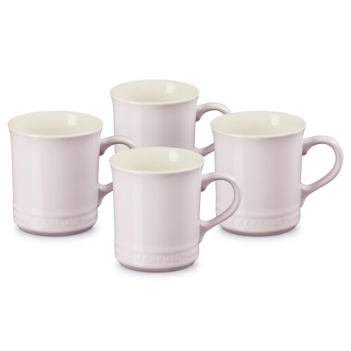 Le Creuset Juego de 4 tazas de gres Le Creuset de 14 oz. cada chalote