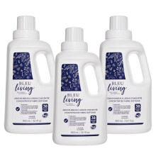 Bleu Lavande - 3-Pack naturligt bl?dg?ringsmiddel - Koncentreret lavendel flydende bl?dg?ringsmiddel - Biologisk nedbrydeligt milj?venligt allerg
