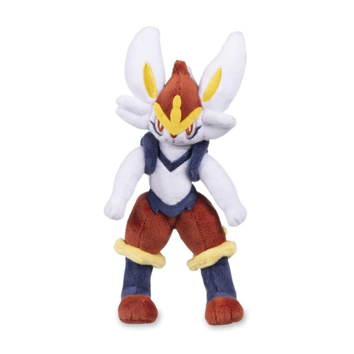 Pokémon Pokemon Center Cinderace Posable Pok? Plys - 8 tommer. 1