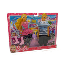 Collezione Abbigliamento Barbie Fashionistas - Barbie e Ken Festa