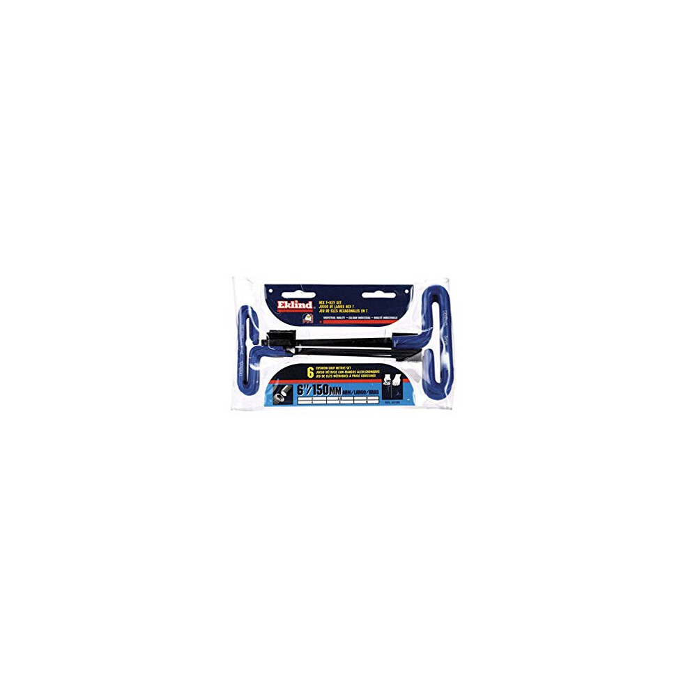 Eklind Rek55166 Cushions Grip T Key Sets In Plastic Pouches 2.0 - 6.0Mm 037516551665