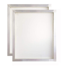 Aluminiowe sitodruki 20 x 24 cale Rama-110 Biala siatka (2 szt.)
