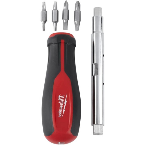 Milwaukee Milwaukee 11-in-1 Πολυεργαλείο Κατσαβίδι με Τετράγωνα Bits και 13-in-1 Κατσαβίδι 1
