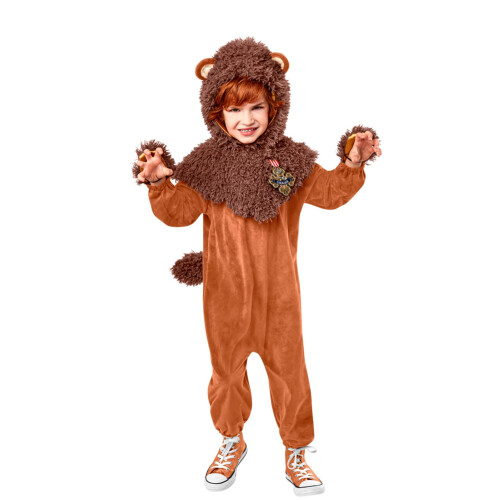Rubies Il mago di Oz: costume da leone codardo per bambini di Rubies Boy's Large